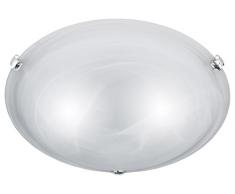 Trio Leuchten Trio 6105021-01 Plafoniera Vetro, Alabastro Bianco
