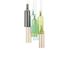 Wink design, Lille, Lampadario, Multicolore