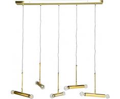 Kare Lampada A Sopspensione Dining Cluster Cinque, Multicolore, 150 x 30 x 130 cm