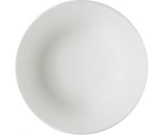 Alessi TI05/1 KU Piatto Piano, Porcellana, Bianco
