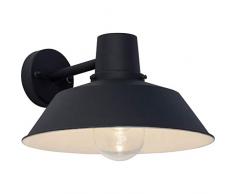 Brilliant 96290/63 - Applique, in metallo/vetro, colore: Antracite