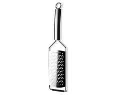 Microplane Grattugia da Cucina Lama Spessa Acciaio Inossidabile Serie Professional Ideale per Formaggio, Carota, Zenzero, Noce di Cocco e Rafano