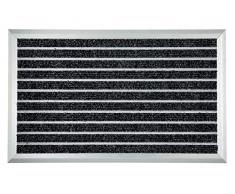 ASTRA Zerbino, 1880030040, in Alluminio, per lingresso, Molto Resistente, 45Â x 75Â cm, Colore: Antracite