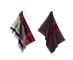 NatureMark Asciugamani 100/% Cotone 50 x 100 cm Marrone Cioccolato