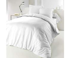 Douceur dIntÃ©rieur - Copripiumino Lina, Cotone, bianco, 260 x 240 cm