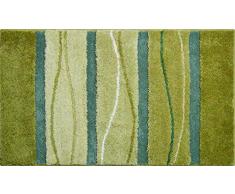 Grund, Tappetino da bagno 100% Poliacrilico, Ultra Soft, antiscivolo, certificato Oeko teх, 5 anni di garanzia, Orly, ORLY - grün, 70 x 120 cm