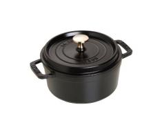 STAUB Cocotte Casseruola, Ghisa, 18 cm, Nero
