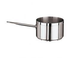 Paderno 11106-28 Casseruola Alta, Un Manico, in Acciaio Inox, 28 cm