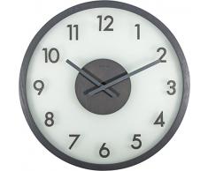 NEXTIME 3205GS Quartz Wall Clock Cerchio Grigio, Bianco Orologio da Parete