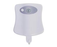 Croydex Cambia Colore WC Luce Notturna con 8Â Diversi Colori