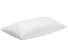 Pikolin Home - Guanciale in fibra, Fodera Antiacaro, 100% cotone, media durezza, 40 x 90, altezza 18 cm. Tutte le misure
