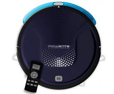 Rowenta RR6871 Explorer Serie 20 RR6871WH, Robot Aspirapolvere Lavapavimenti, 3 modalità di Pulizia, Fino a 150 Minuti di Autonomia, Nero, Blu, Única, 65 decibeles