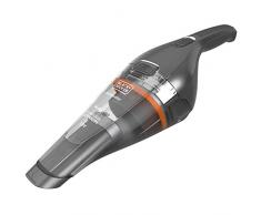 Black & Decker NVC220WC-QW aspiratore portatile Senza sacchetto Cromo, Titanio, Trasparente