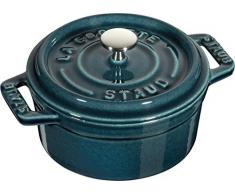 STAUB La Cocotte Casseruola, Ghisa, Blu La Mer, 10 cm