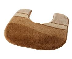 Kleine Wolke Tappeto da Bagno Serie Siesta, Poliacrilico, bambusbeige, 55 x 55 cm