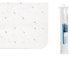 Home Splash Tappeto Doccia, 54 cm, Bianco, 10x54x5 cm