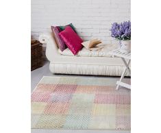 benuta Visconti Tappeto, Fibra Sintetica, Multicolore, 120 x 180 cm