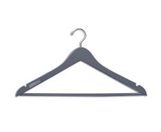 La Piacentina Colors Attaccapanni Legno Laccato, Antracite, 45 cm, 72 UnitÃ 