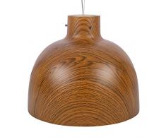 Kartell Bellissima Lampada a sospensione, Ã 50 x H 41 cm, Legno lucido