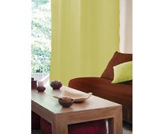 Soleil docre Tenda con Occhielli Oscurante 140 x 240 cm Anice