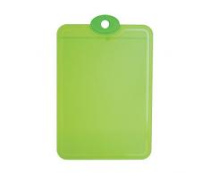 Excelsa Rainbow Tagliere, Polipropilene, Verde, 35 x 23 cm