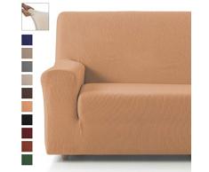 Eiffel Textile Copridivano Elasticizzato, Stile Rustico 2 posti 41x21x6 cm Arancione