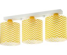 Dalber Geometrico Lampada da soffitto E27, 60 W, Multicolore, 205 x 510 x 150