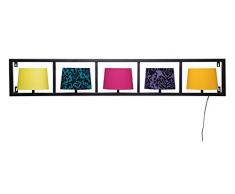 Kare Applique da Parete, Multicolore, 13 x 173 x 30 cm