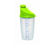 Emsa 513518 Superline Bicchiere Miscelatore con Tappo, Trasparente/Verde