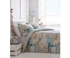 Portfolio Driftwood - Set Copripiumino Reversibile, per Letto Matrimoniale.