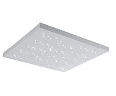 Trio Leuchten Titus Lampada da soffitto 36 W, Bianco, 75x75cm