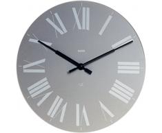 Alessi 12 G Firenze Orologio da Parete in ABS, Movimento al Quarzo, Grigio