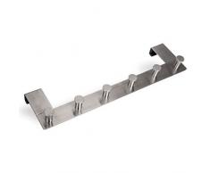 SO-TECH® Attaccapanni LINEA con 6 Ganci vero Acciaio Inox