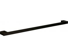 Gedy Lounge portasciugamani, cromall, Nero, Lunga