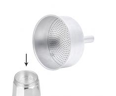 ORYX Imbuto Caffettiera induzione 9Â Tazze, Alluminio, Argento, 21Â x 20Â x 14Â cm