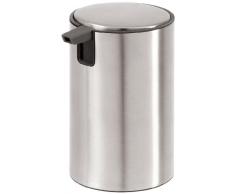 Tiger Boston Dispenser per Sapone Liquido, ABS, Acciaio Inox Spazzolato, 6,5 x 10,6 x 8,3 cm