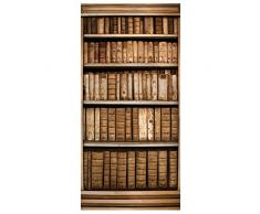 Tenda a Pannello Old Archives 250 x 120 cm, divisorio per stanze da Appendere, divisorio, Tenda, divisorio, Tenda da Parete, Decorazione murale, Dimensioni: 250 x 120 cm, Senza Gancio.