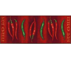 Wash+Dry - Tappeto Hot Chilli 75x190, Rosso