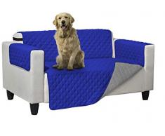 Biancheriaweb Copripoltrona, Blu/Grigio, Poltrona