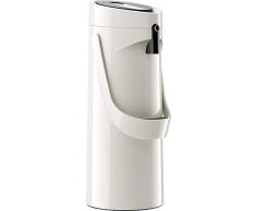 Emsa GmbH 515706Â Ponza ISO della Caraffa Termica da 1, 9Â L, in Acciaio Inox, 17Â x 16.5Â x 39Â cm, Acciaio Inox, Bianco, 17 x 16.5 x 39 cm