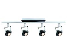 Paulmann 60258 Sistema di Faretti Led da Soffitto a 4 Luci, 4X5 W, Phase, 230 V