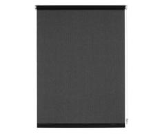 GARDINIA Tenda a rullo con morsetto di fissaggio o adesiva, Per luce diurna, Opaca, Kit di montaggio incluso, EASYFIX Tenda oscurante, Nero, 75 x 150 cm (LxA)