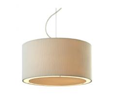 Firstlight, Lampada a Sospensione, Cromato (Chrome with Cream Shade)