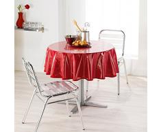 Décor Ligne 1710280, Tovaglia Cristallo Rotonda, 180 Cm, Transparent, Unito 15/100E, Senza