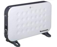 Ravanson CH-9000WT - Termoconvettore Elettrico con Ventola Turbo 750/1250/2000 W, Colore: Bianco