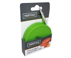 NERTHUS FIH 455 Bicchiere Pieghevole in Silicone 150 ml