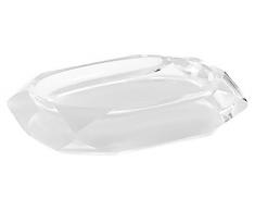 Gedy Chanelle Portasapone, Resina, Bianco, 7,8Â x 12Â x 2,8