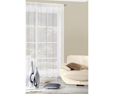Eurofirany Fir/Simple/K Tenda Simple con fettuccia arricciata, 295Â x 300, Colore Crema