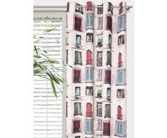 Splendid Okna - Tenda con Passanti, Stampata, 140 x 270 cm
