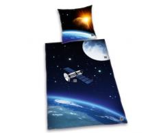 Herding, Set di lenzuola singolo interattive, con codici QR, (Mehrfarbig), 135 cm x 200 cm